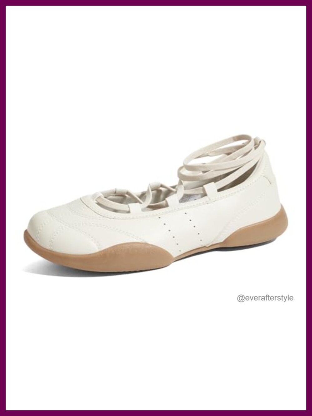 Wide Feet Friendly Ballet Mary Jane Sneakers Adjustable Wrap Strap Lightweight